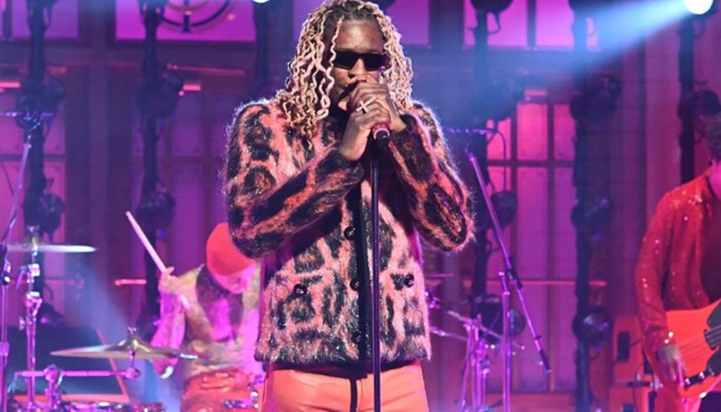 Young Thug Make His Solo Debut as a Musical Guest on ‘Saturday Night Live’