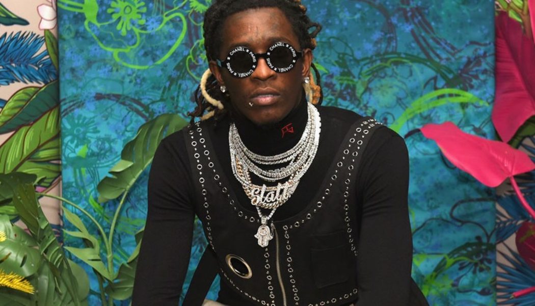 Young Thug Sues Apartment Complex for Giving Away His Bag With 200 Unreleased Songs