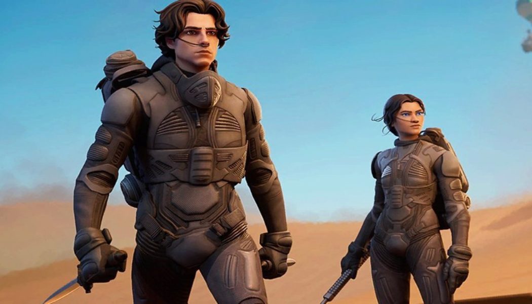 Zendaya and Timothée Chalamet ‘Dune’ Skins Are Coming to ‘Fortnite’