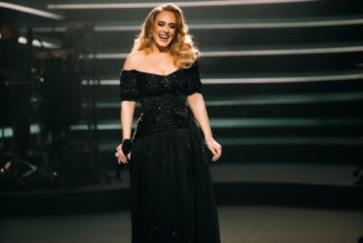 Adele Channeled Old Hollywood for Her ITV Concert Special in a Glamorous Crystal-Covered Gown