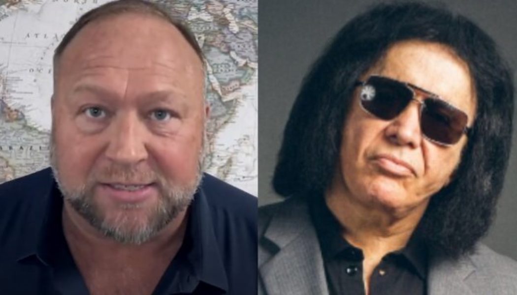 ALEX JONES Blasts GENE SIMMONS Over Anti-Vaxxer Comments: ‘Are You Stupid Or Are You Consciously Evil?’