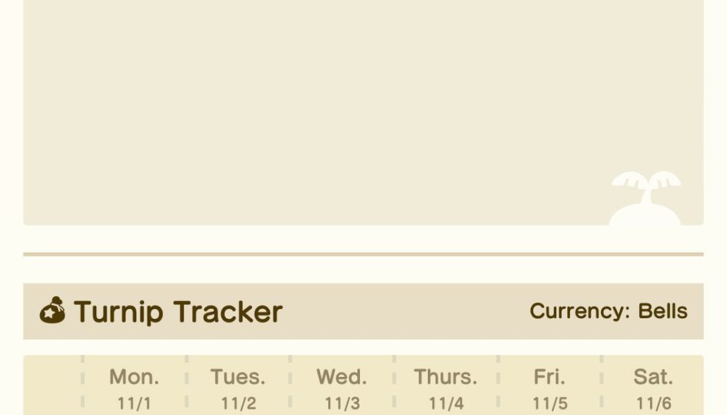 Animal Crossing’s new turnip price tracker doesn’t tell you the most important thing