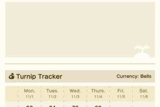 Animal Crossing’s new turnip price tracker doesn’t tell you the most important thing