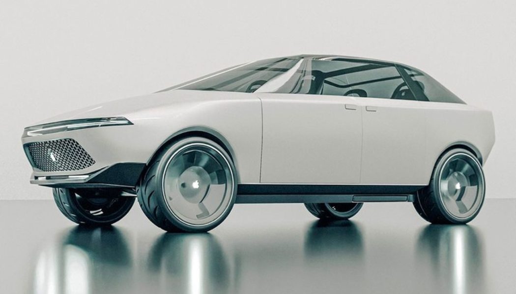 Apple Car Concept Renditions Designed After Company Patents Have Surfaced