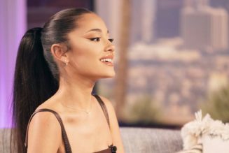 Ariana Grande Wore a Micro Minidress With the Tallest Heels We’ve Ever Seen