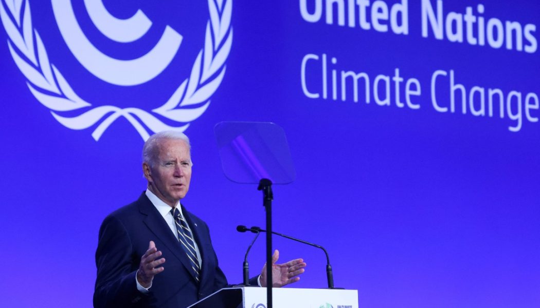 Biden underscores commitment to climate action in Glasgow