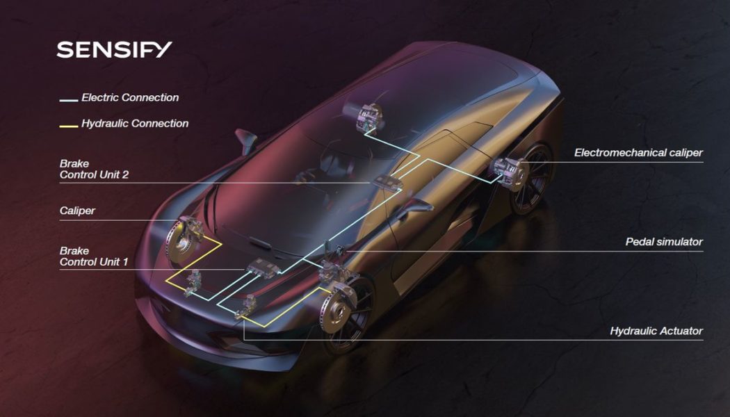 Brembo’s ‘intelligent’ brake system could apply pressure to each wheel individually