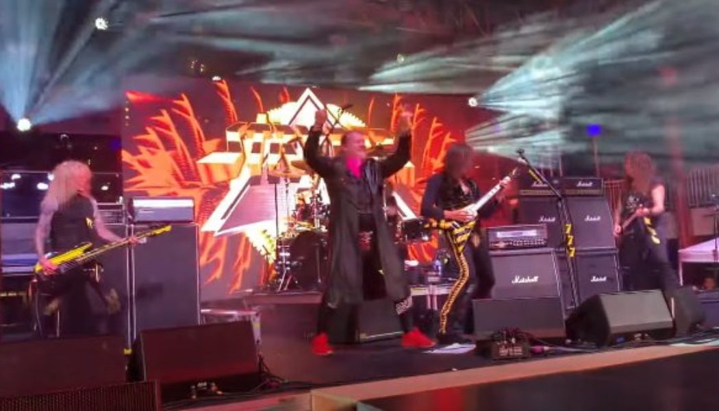 CHRIS JERICHO Joins STRYPER For Cover Of JUDAS PRIEST’s ‘Breaking The Law’ During ‘Rock ‘N’ Wrestling Rager At Sea’ Cruise