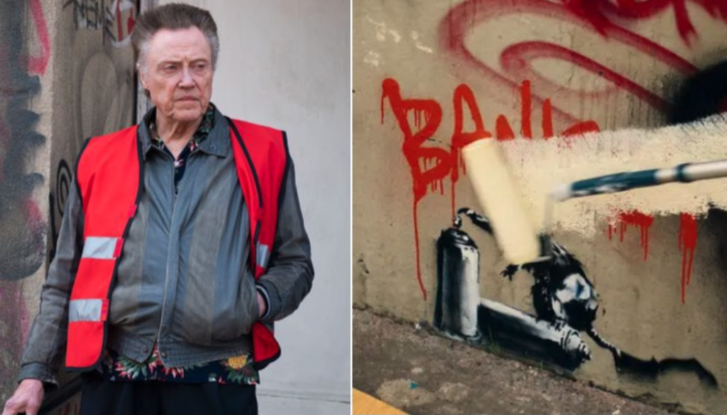 Christopher Walken Intentionally Destroyed a Banksy Painting