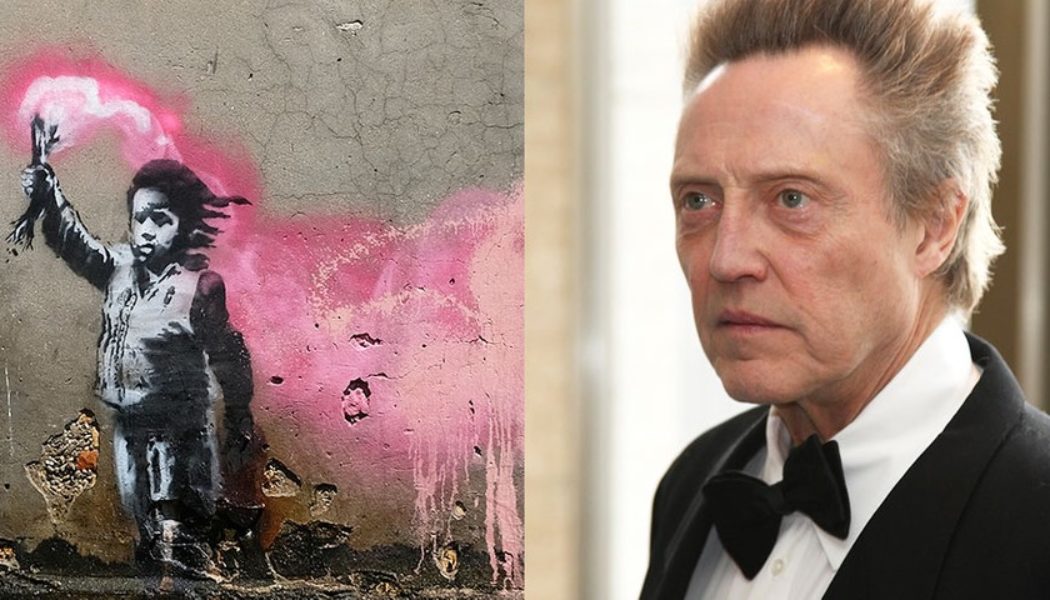 Christopher Walken Intentionally Destroys Genuine Banksy Piece for TV Show