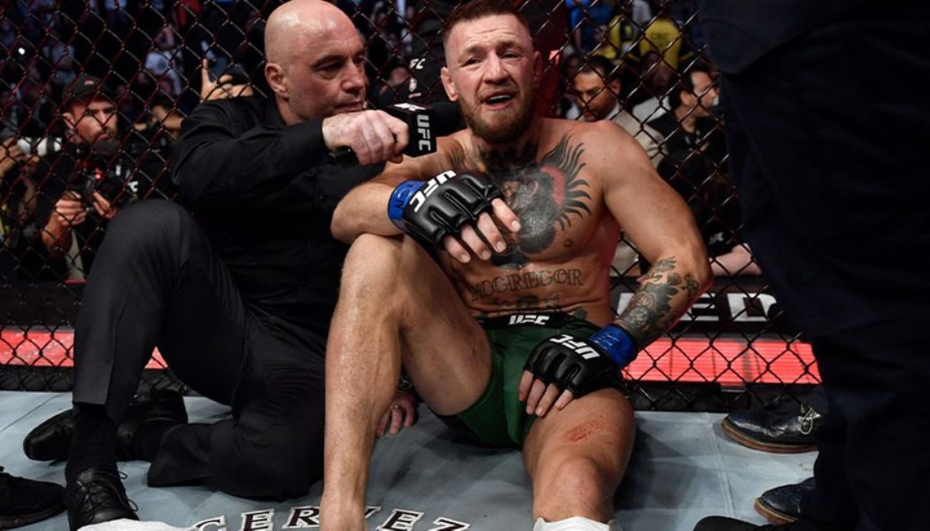 Conor McGregor Reveals He Knew His Leg Was Damaged Going Into His Fight With Dustin Poirier