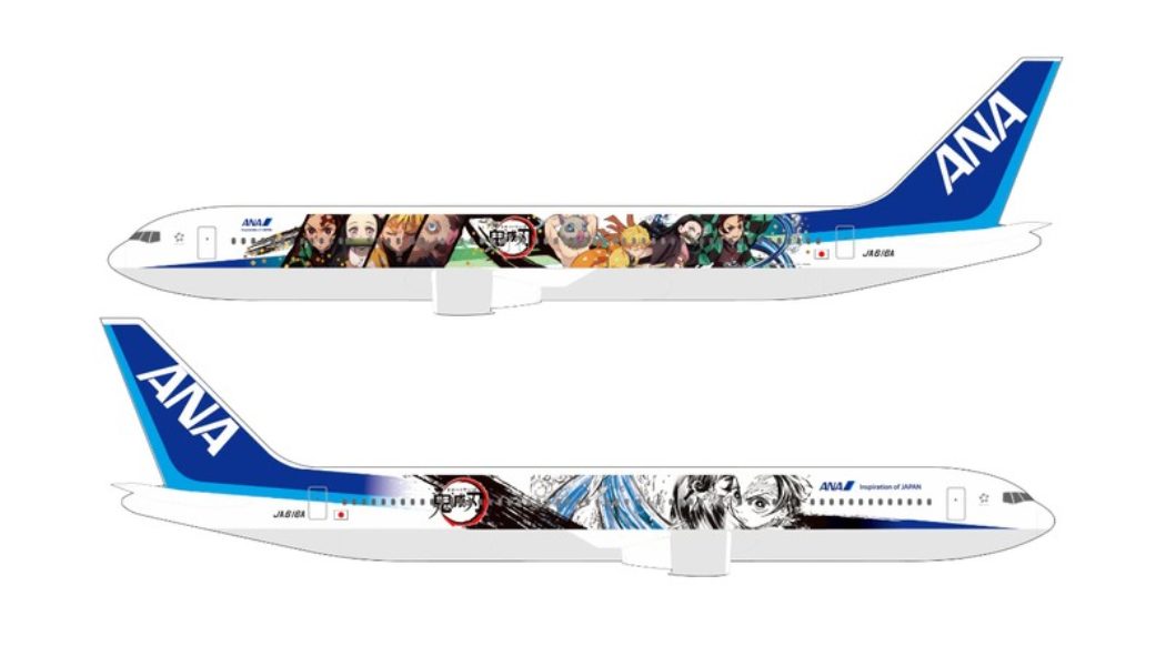 ‘Demon Slayer’-Themed Nippon Airways Jet Takes Flight in January