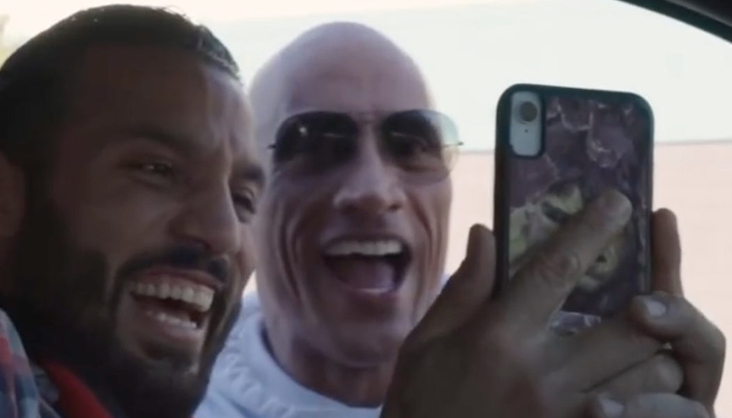 Dwayne Johnson Gifts Navy Vet His Custom Truck