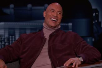 Dwayne Johnson Shows His ‘Face Off’ Rap Skills on ‘Kimmel’: Watch