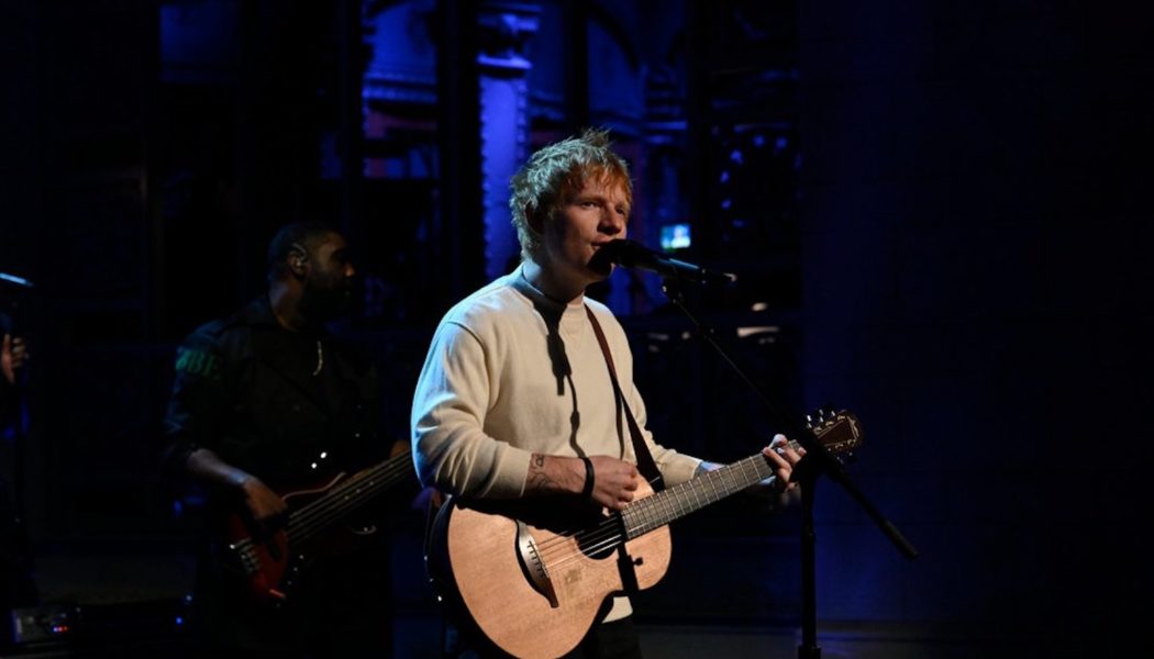 Ed Sheeran Returns to ‘SNL’ With Upbeat ‘=’ Performances After COVID-19 Quarantine: Watch