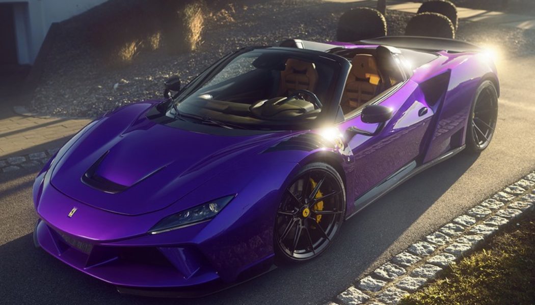 Ferrari’s F8 Spider Gets the NOVITEC N-LARGO Treatment