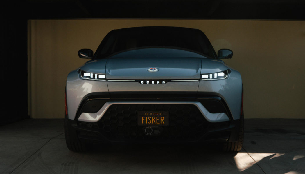 Fisker’s electric Ocean SUV has a rotating center screen