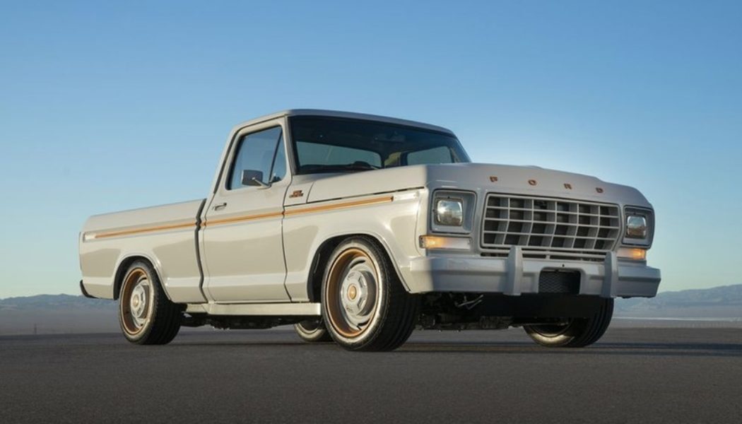 Ford Packs 480 Horsepower Into Its F-100 Eluminator Electric Restomod