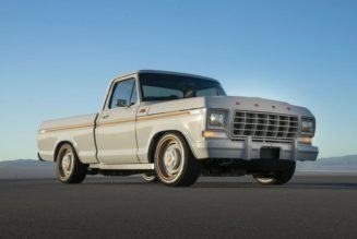 Ford Packs 480 Horsepower Into Its F-100 Eluminator Electric Restomod