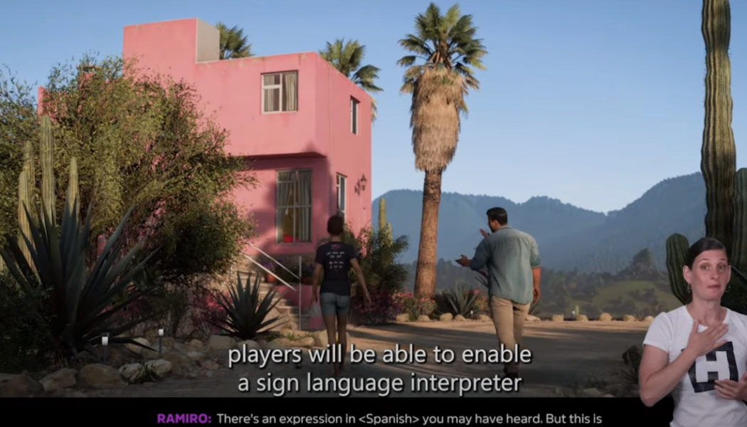 Forza Horizon 5 will add on-screen sign language interpreters in a post-launch update