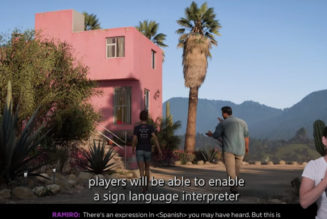 Forza Horizon 5 will add on-screen sign language interpreters in a post-launch update