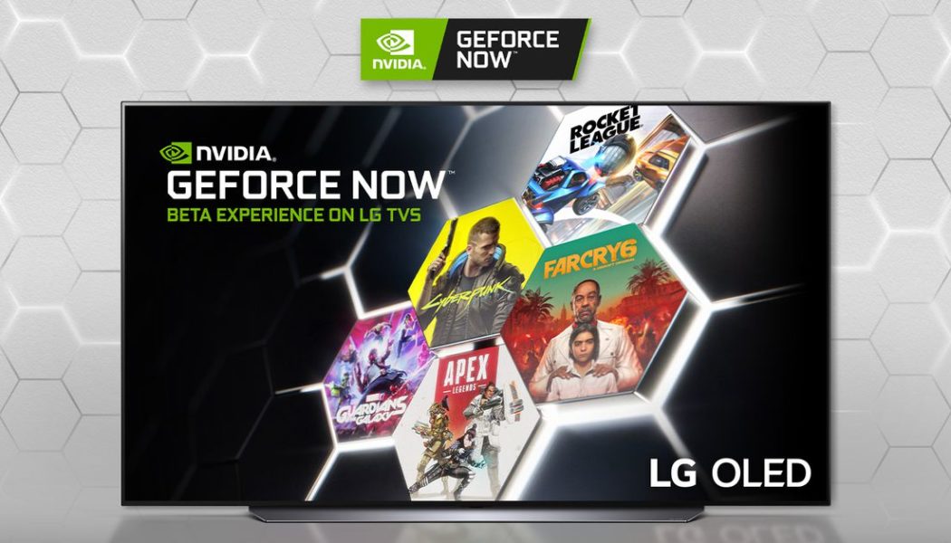 GeForce Now is about to start streaming PC games directly to LG’s TVs