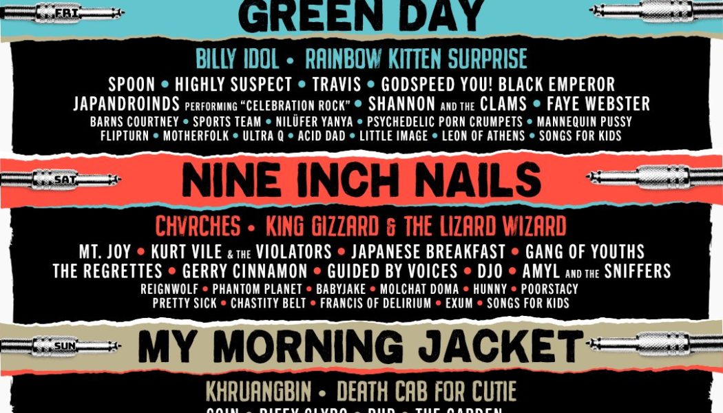 Green Day, Nine Inch Nails, My Morning Jacket Set To Headline 2022 Shaky Knees Festival