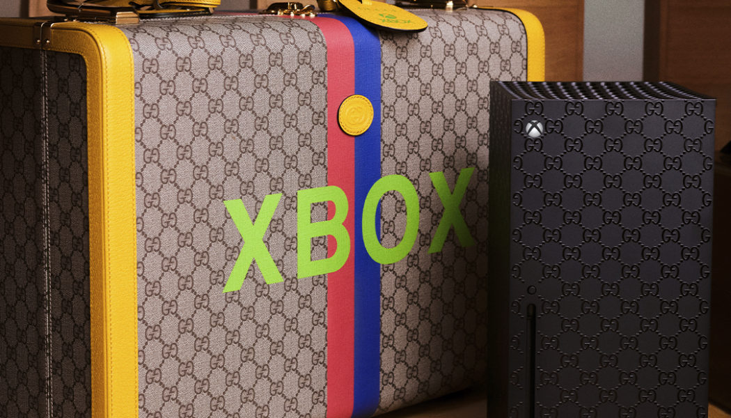 HHW Gaming: Feast Your Eyes On The Xbox & Gucci Limited Edition Anniversary Set [Photos]