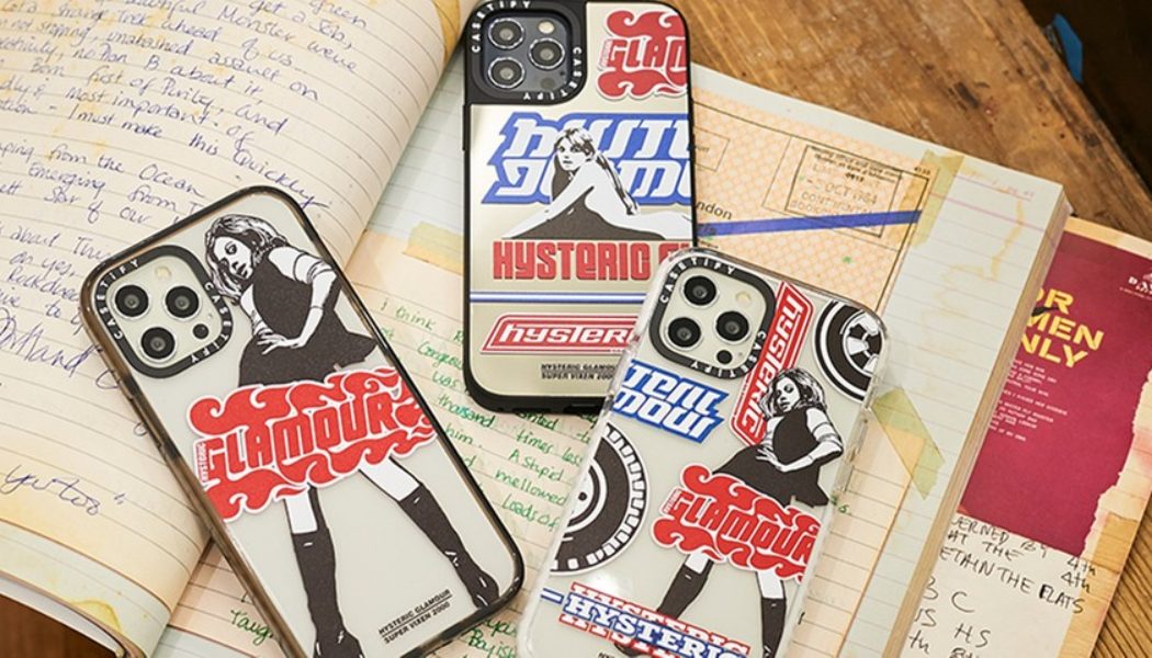 HYSTERIC GLAMOUR Revives Iconic VIXEN GIRL Logo for its CASETiFY Collaboration