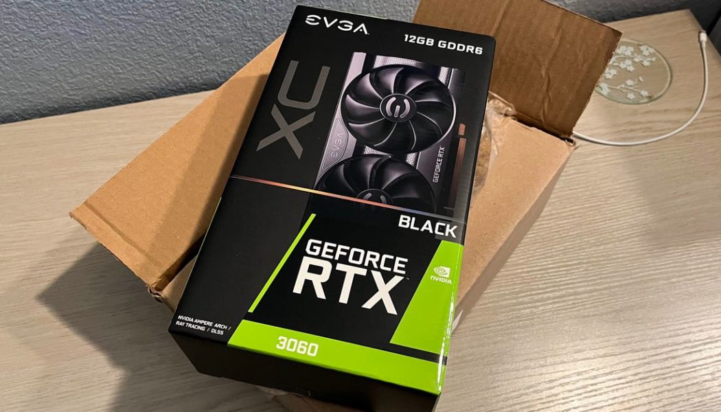 I just bought a $329 Nvidia RTX 3060 for $329, and all I had to do was wait nine months in line