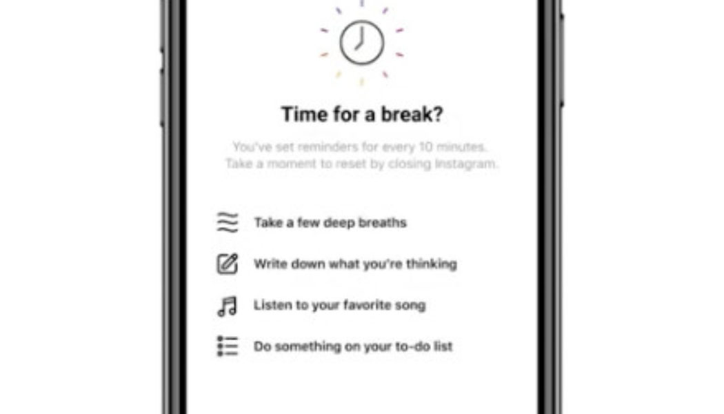 Instagram is testing a Take a Break feature