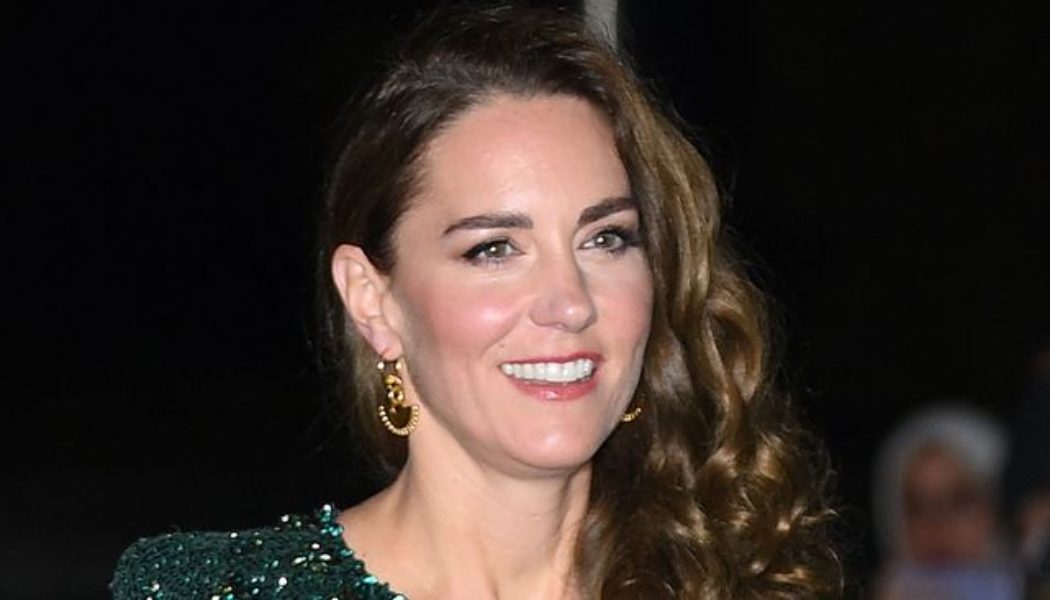 Kate Middleton Just Wore Head-to-Toe Glittering Sequins on the Red Carpet