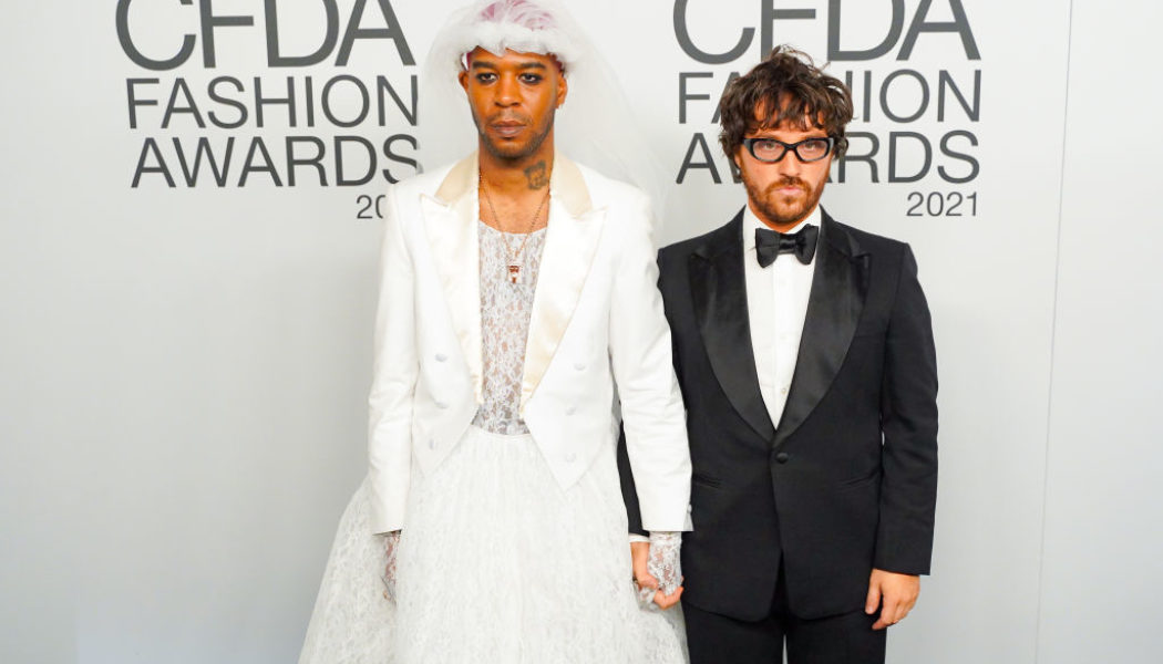 Kid Cudi Rocked A Wedding Dress To The 2021 CFDA Awards [Photos]