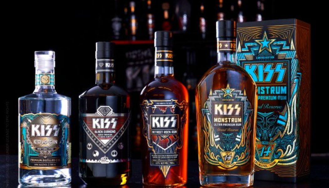 KISS Debuts Spirits Portfolio In U.S.