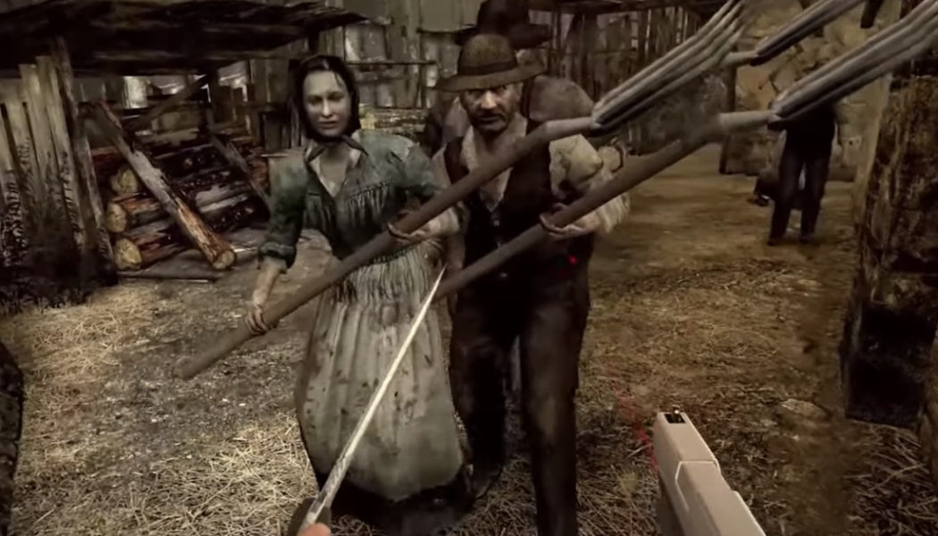 Leaked Resident Evil 4 VR video suggests free Mercenaries DLC will arrive in 2022