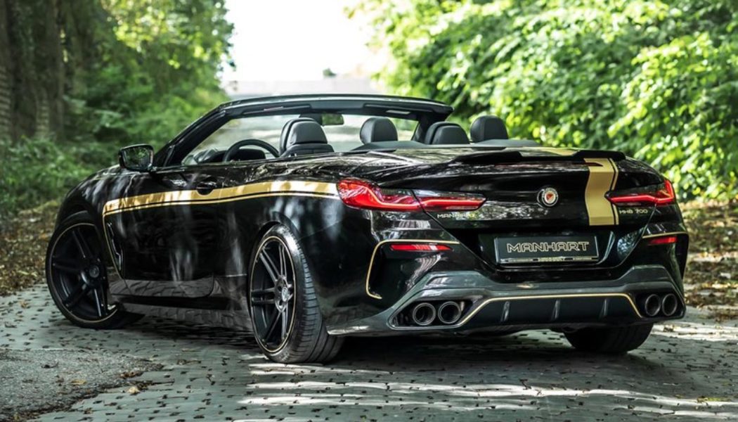 MANHART Pumps 710 HP Out of the BMW M850i Cabriolet