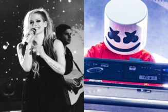 Marshmello Joins Avril Lavigne On Nostalgic Pop-Punk Track, “Bite Me”