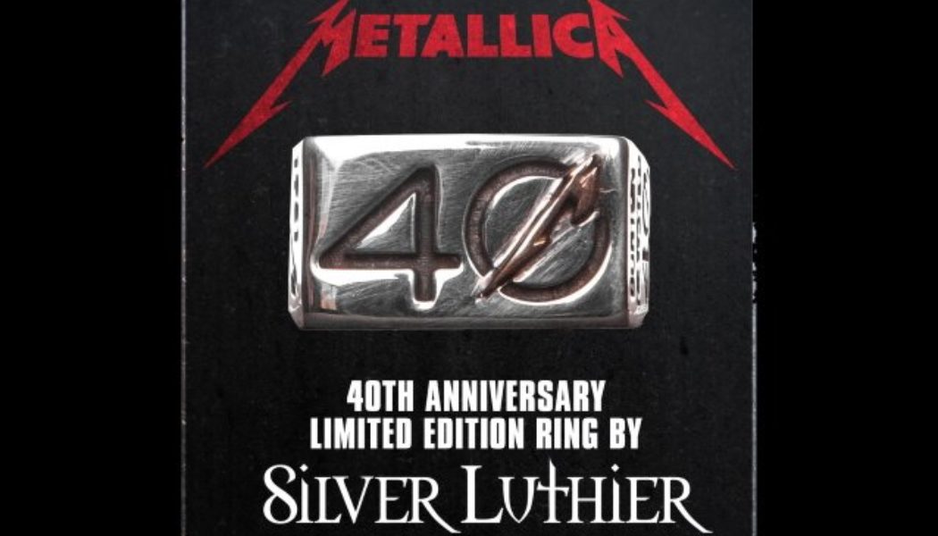 METALLICA To Release 40th-Anniversary Limited-Edition Ring