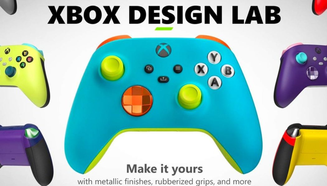 Microsoft Brings Back Xbox Design Lab With 19 New Colors