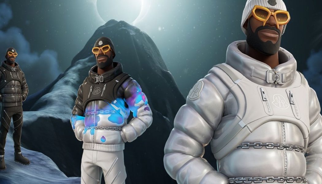 Moncler Partners With Fortnite on In-Game Outfits, Accessories and More