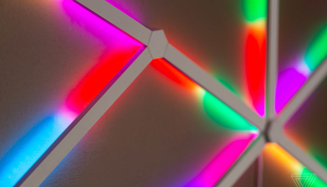 Nanoleaf’s Lines make it easy to color your walls with light