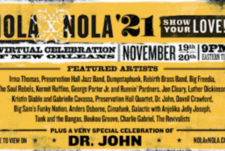 NOLAxNOLA Announces Livestream Fundraiser with Tribute to Dr. John