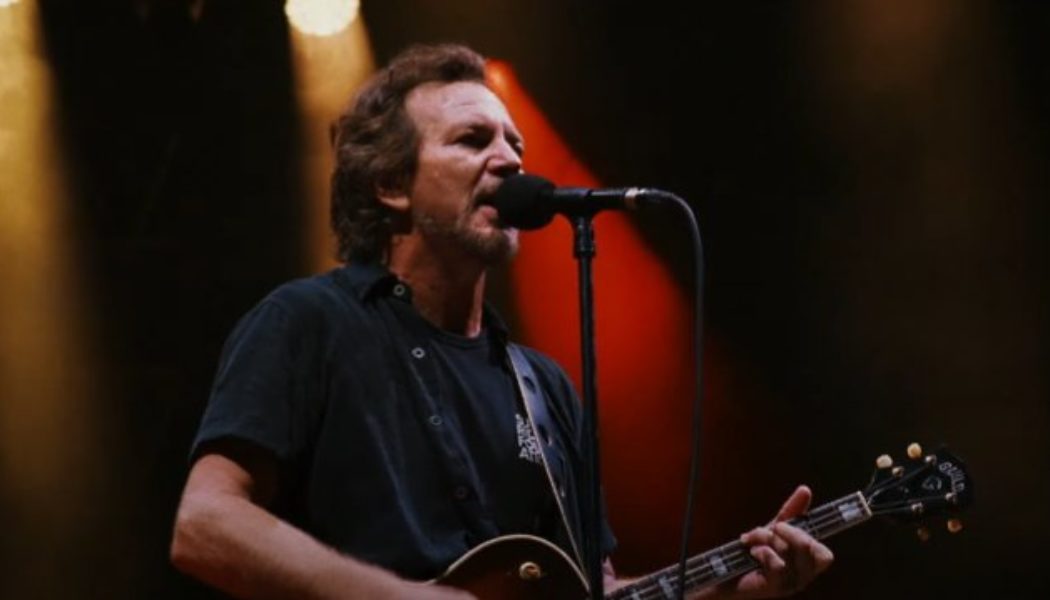 PEARL JAM’s EDDIE VEDDER Releases ‘Long Way’ Performance Video From OHANA FESTIVAL