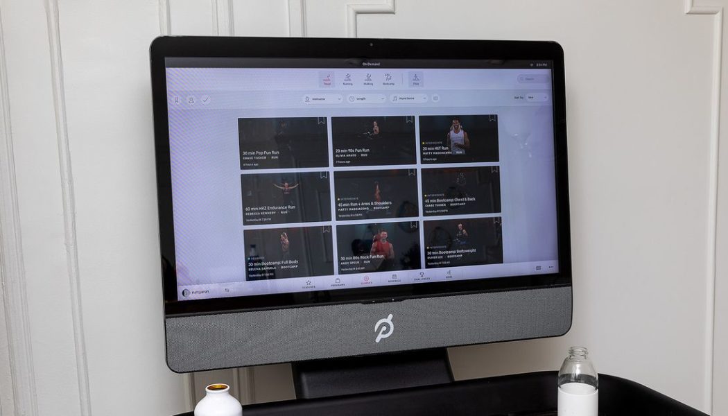 Peloton is suing its rivals over its on-demand classes