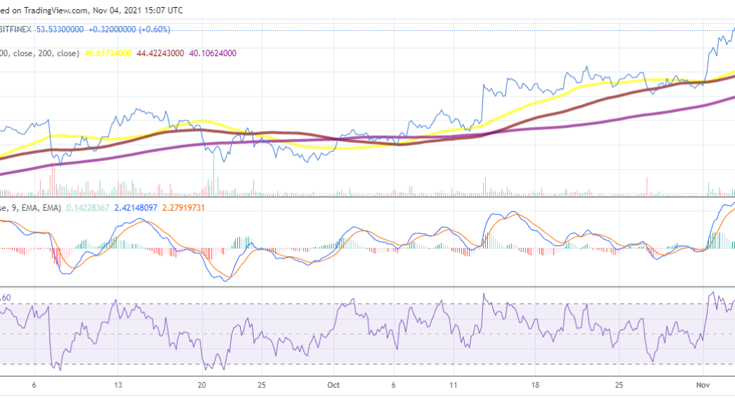 Polkadot hits a new all-time high above $54. Here is why