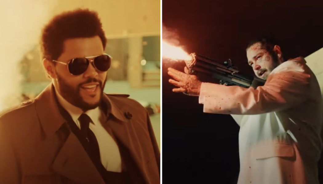 Post Malone and The Weeknd Seem to Be Violent Ex-Lovers in “One Right Now” Music Video: Watch