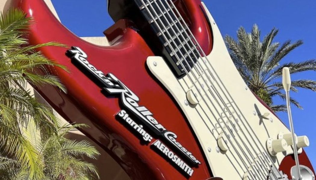 ‘Rock ‘N’ Roller Coaster Starring Aerosmith’ In Orlando Gets Minor Refurbishment