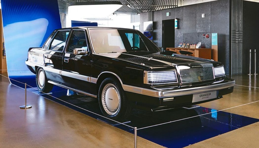 Take a Closer Look at the Hyundai Grandeur Heritage Series Electric Restomod