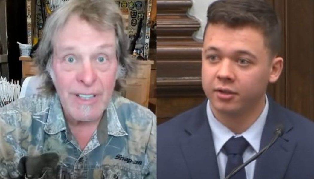 TED NUGENT Says KYLE RITTENHOUSE Is A ‘Great American’ Who ‘Did Everything Right’