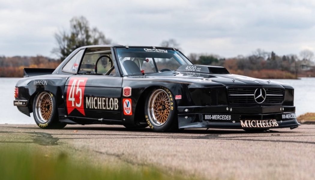 The 1982 Mercedes-Benz 450 SL Trans-Am Racer Is up for Auction